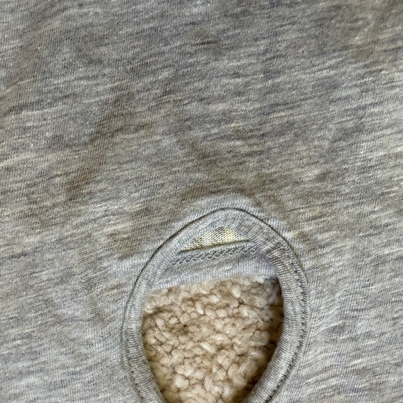 Justice Gray and Yellow Cut-Out Short Sleeve Tee - Picture 4 of 6